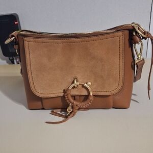 SeeByChloe Designer Leather Bag With Drawstring Bag And Card Of Authenticity